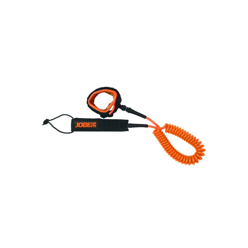 SUP LEASH COIL 10FT-ORANGE