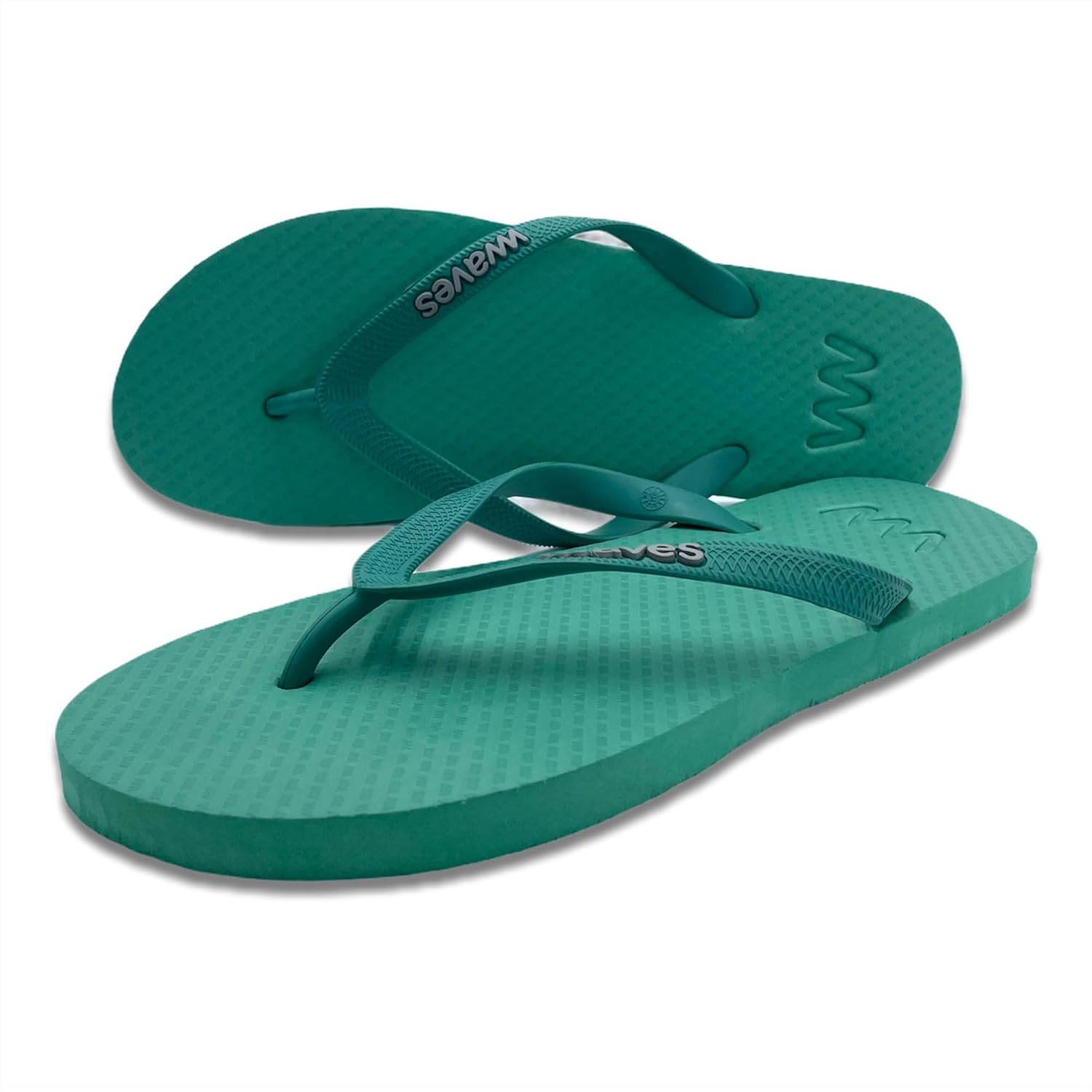 WAVES FLIP FLOP -D.GREEN/MINT
