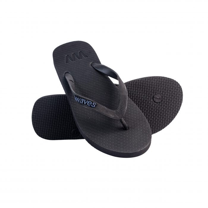 WAVES FLIP FLOP -BLACK