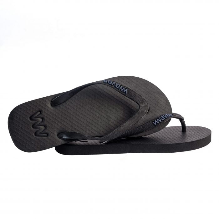 WAVES FLIP FLOP -BLACK