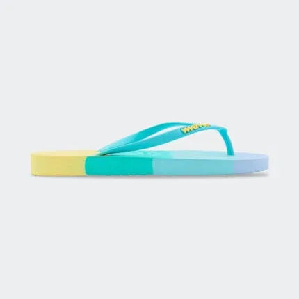 WAVES FLIP FLOP WEDGE -MINT BANAN