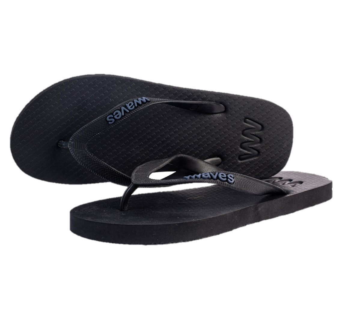 WAVES FLIP FLOP -BLACK
