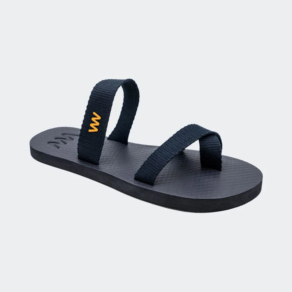WAVES FLIP FLOP - BLACK