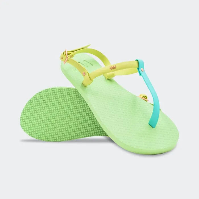 WAVES FLIP FLOP-GREEN,BLUE