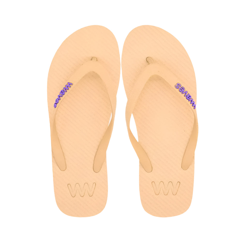 WAVES FLIP FLOP -BEIGE