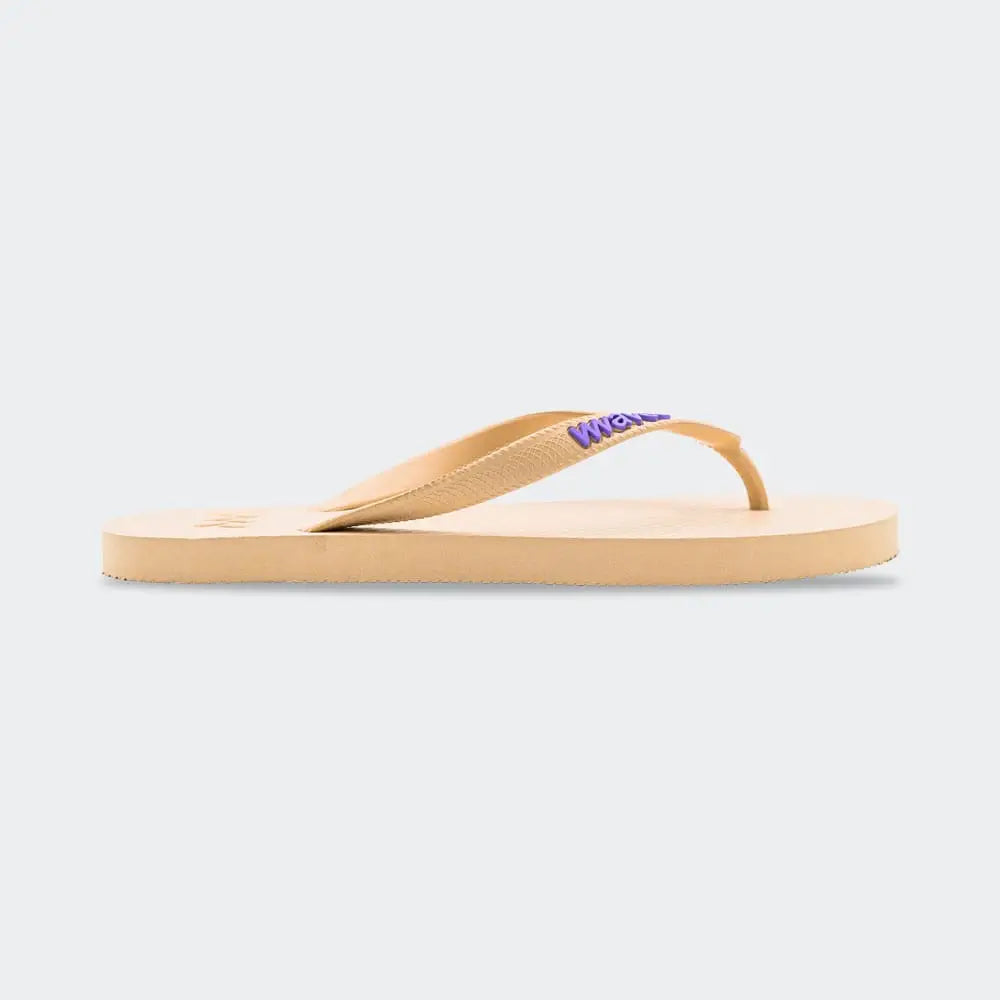 WAVES FLIP FLOP -BEIGE