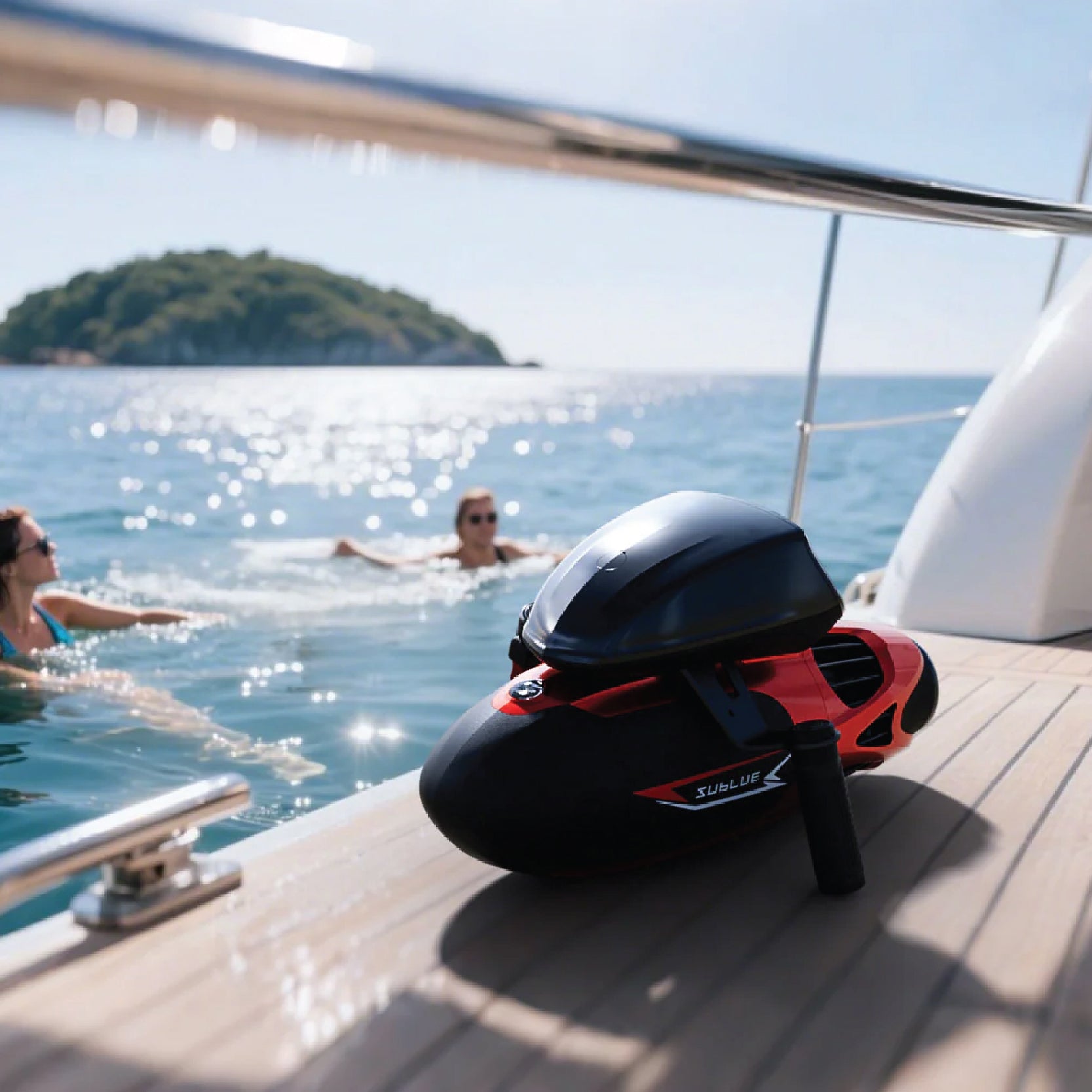 UNDERWATER SCOOTER VAPOR - RED