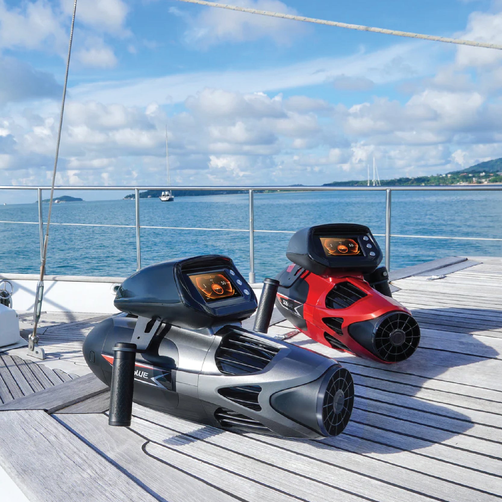 UNDERWATER SCOOTER VAPOR - RED