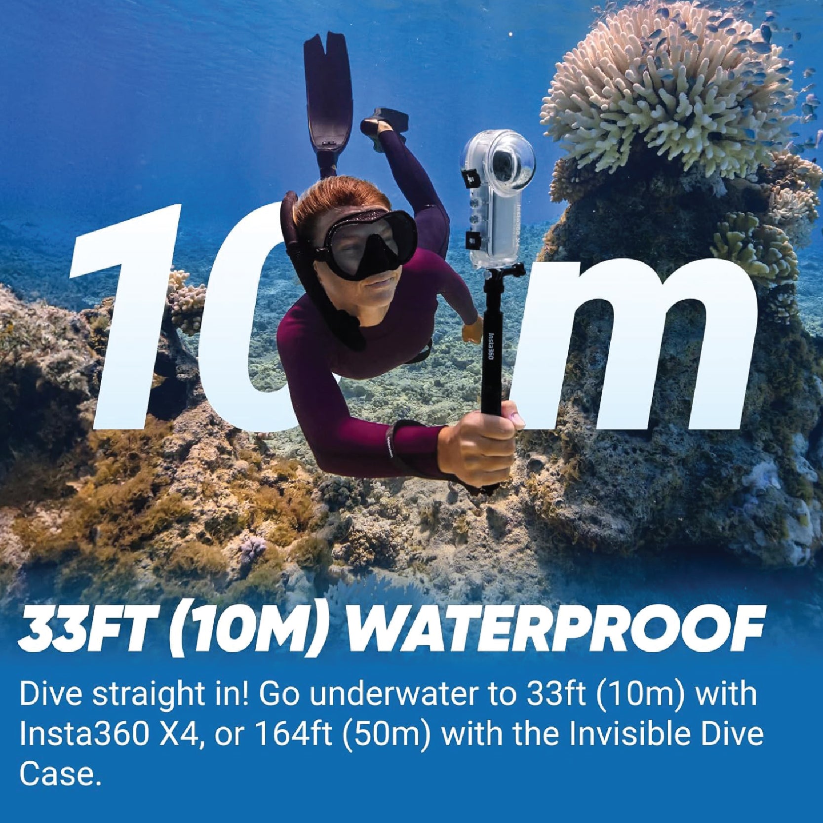 INSTA360 X4 INVISIBLE DIVE KIT
