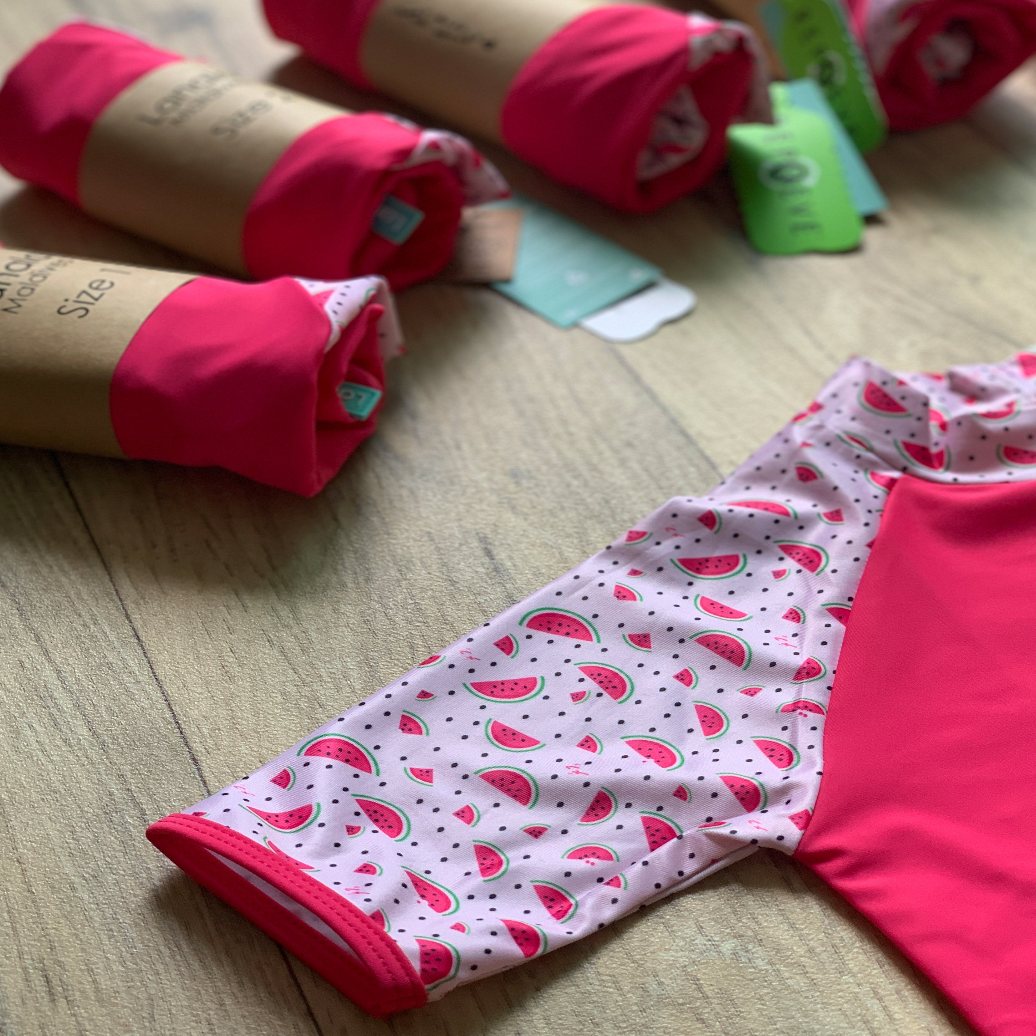 LANALA KARAA GIRL RASH GUARD & SHORT SET