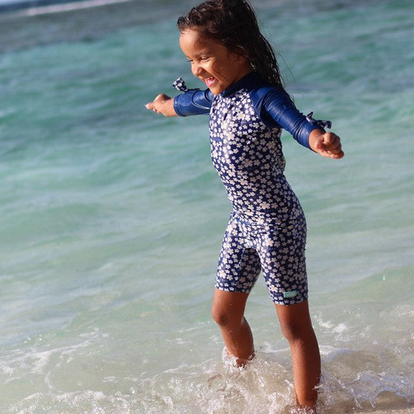 LANALA GIRLS FLOWER SWIMSUIT