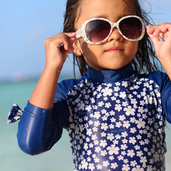 LANALA GIRLS FLOWER SWIMSUIT