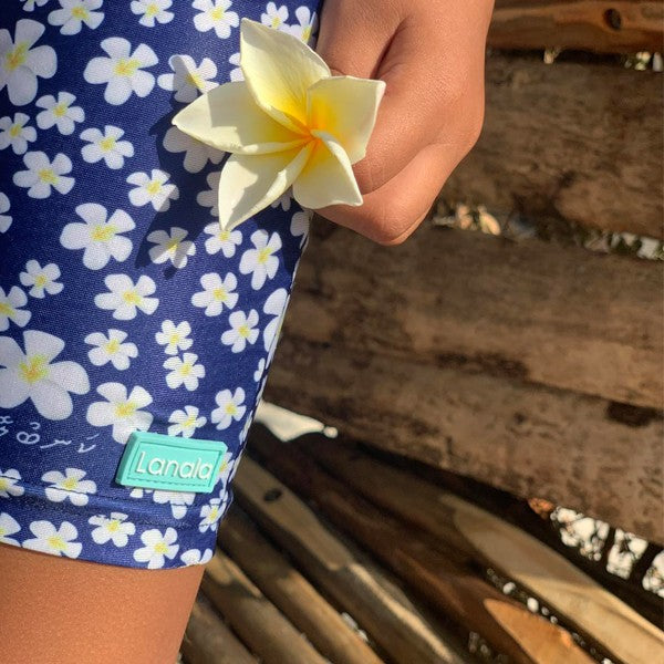LANALA GIRLS FLOWER SWIMSUIT