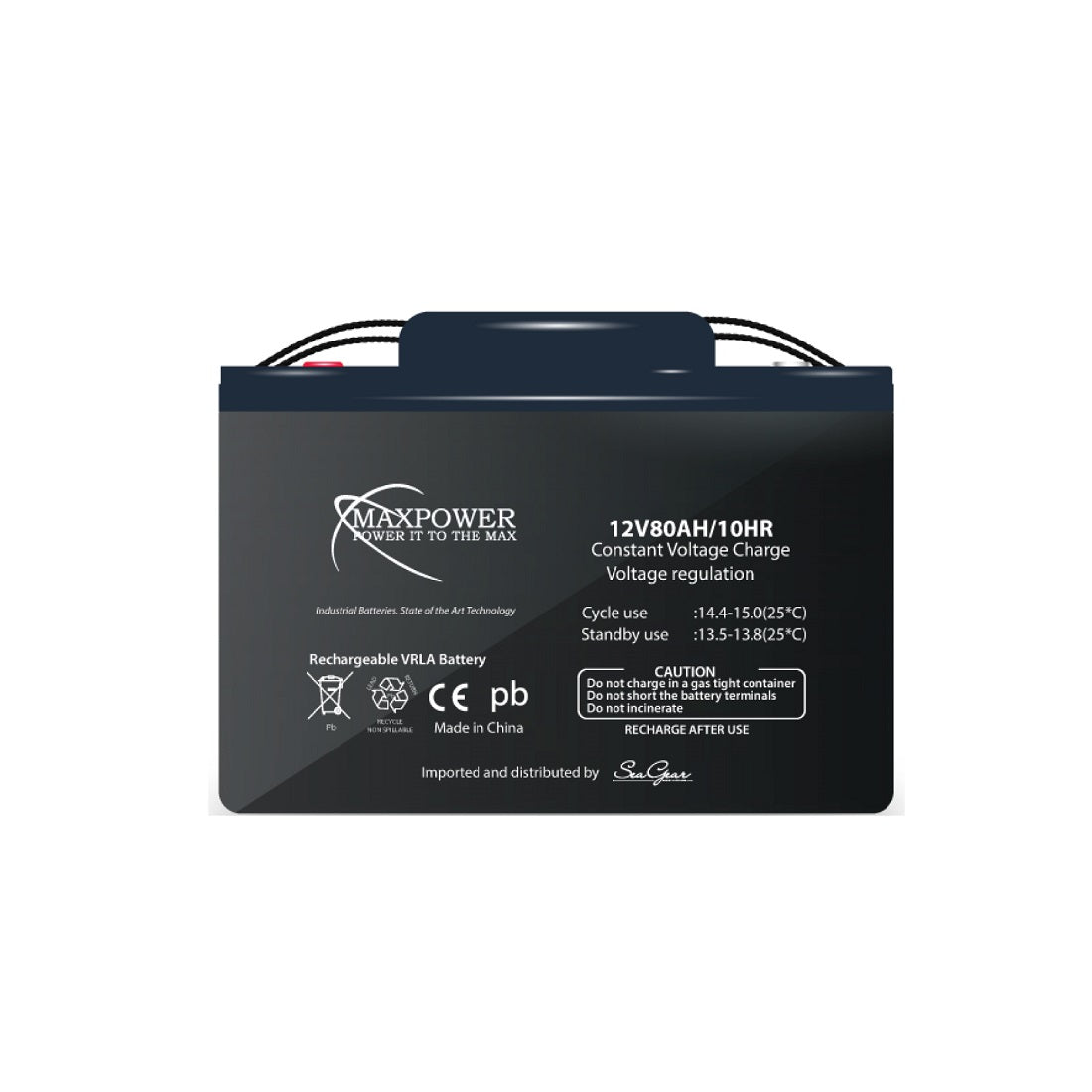 AGM MARINE BATTERY 12V 80AH