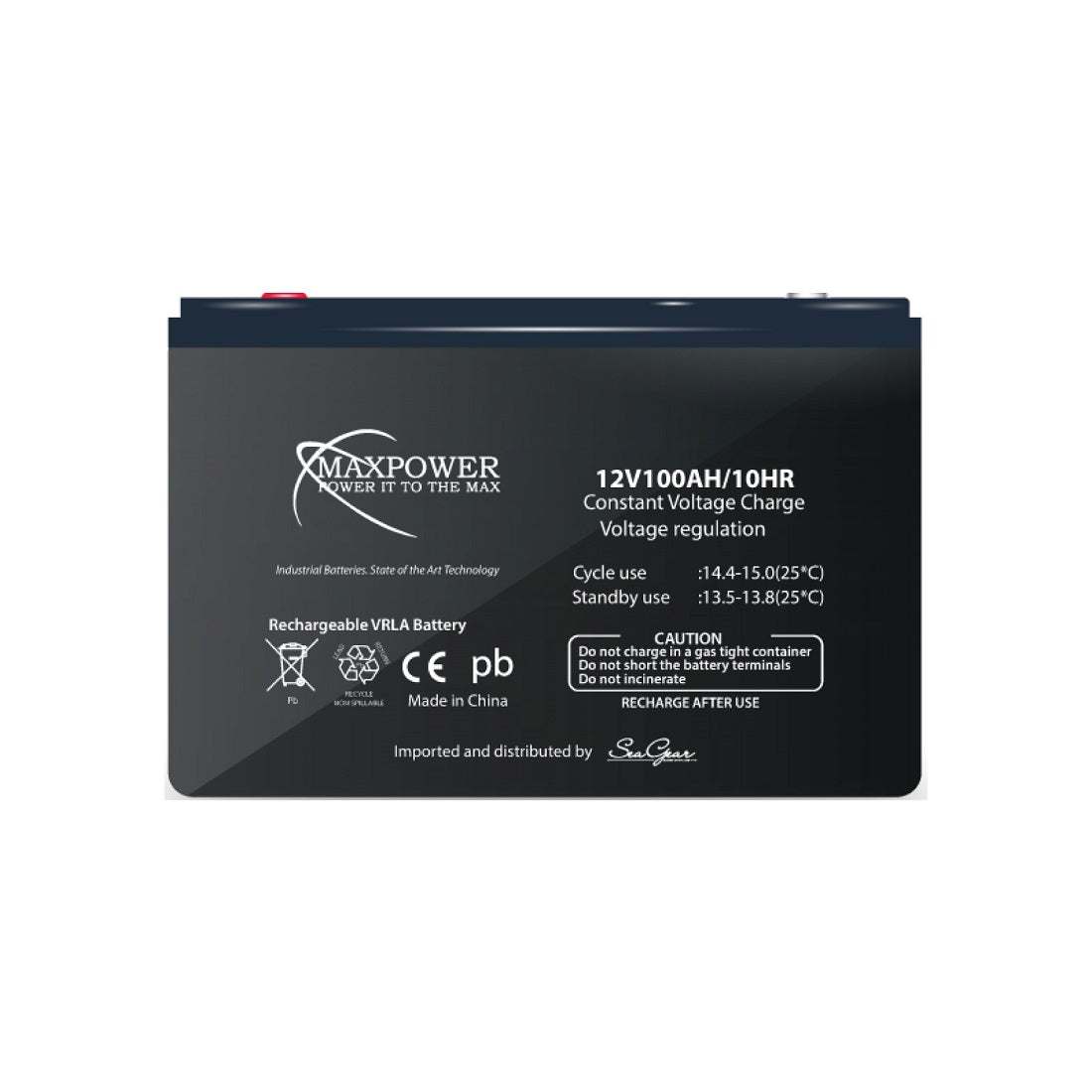 AGM MARINE BATTERY 12V 100AH