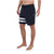 Boardshort 18" men - Phantom-eco block party