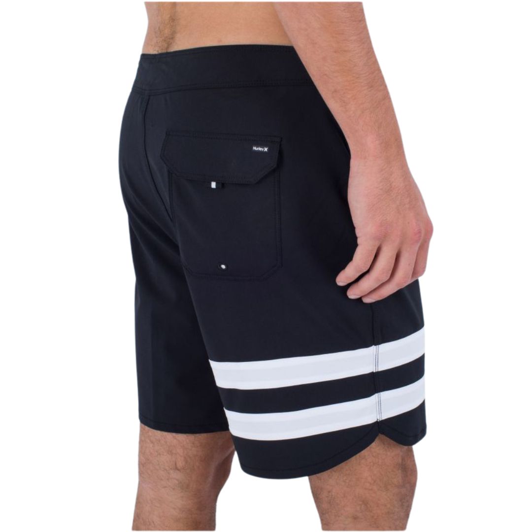 Boardshort 18" men - Phantom-eco block party