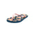 WAVES FLIP FLOP -NAVY, PEACH