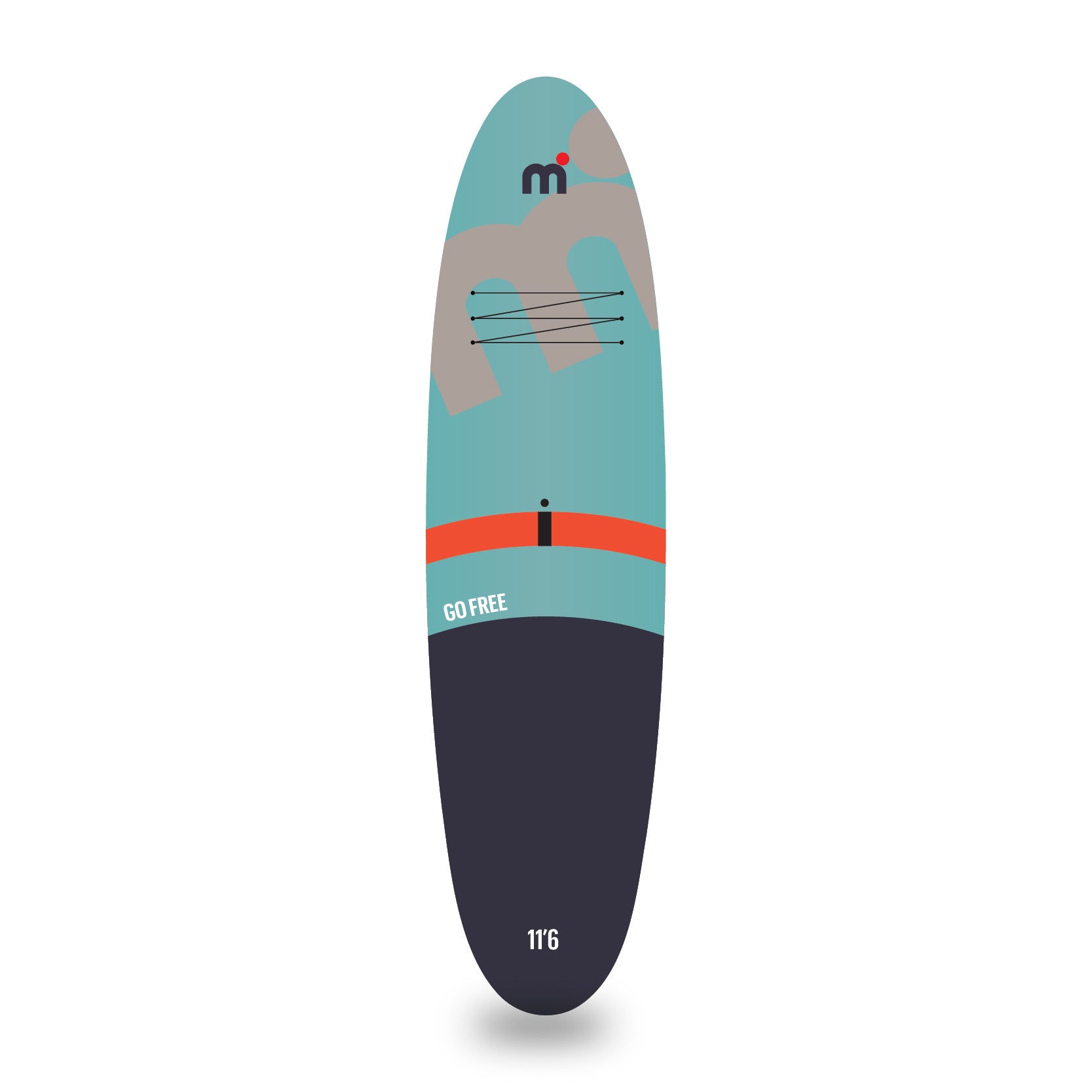 GO FREE SOFT DECK SUP 11'6