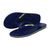 WAVES FLIP FLOP-NAVY/LIME LINE