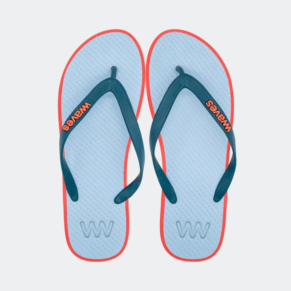 WAVES FLIP FLOP - ASH, RED