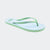 WAVES FLIP FLOP-PASTEL TURQUOISE GREEN