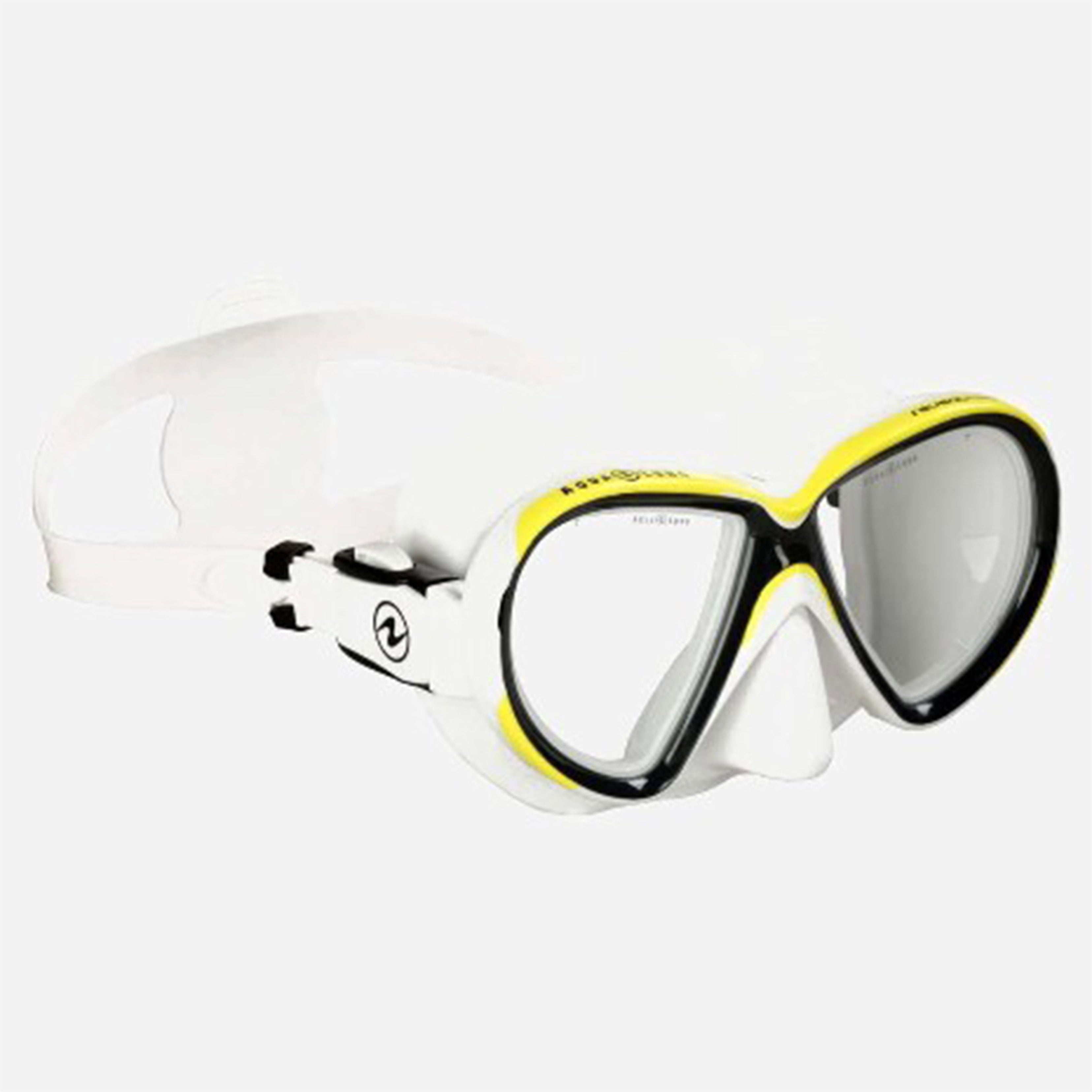 AQUALUNG REVEAL 2 MASK-WHITE&YELLOW